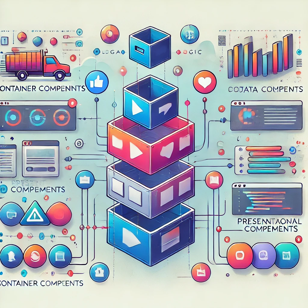 React Container and Presentational Components Pattern
